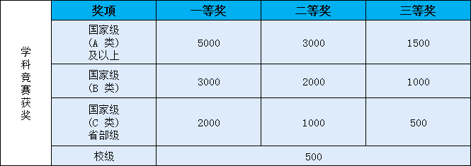 學(xué)科競賽獎項